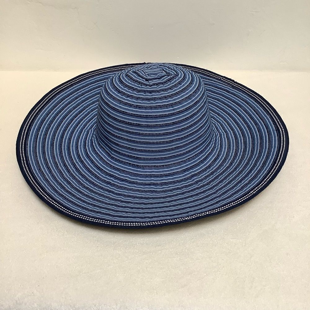 Womens Wide Fabric Hat Beach Sun Hat UPF 50+